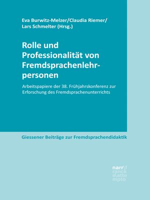 cover image of Rolle und Professionalität von Fremdsprachenlehrpersonen